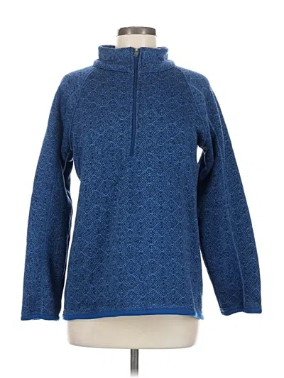 Pre-owned Assorted Brands Pullover Sweater In Blue
