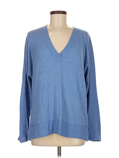 Pre-owned Assorted Brands Pullover Sweater In Blue