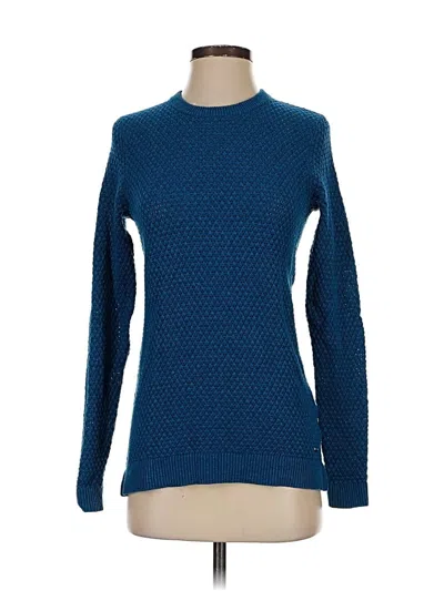 Pre-owned Assorted Brands Pullover Sweater In Blue