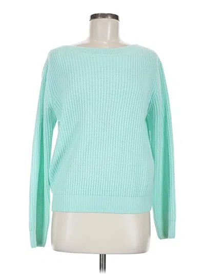 Pre-owned Assorted Brands Pullover Sweater In Blue