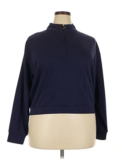 Pre-owned Assorted Brands Pullover Sweater In Blue