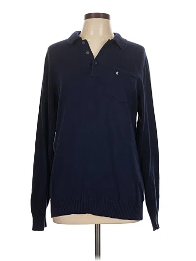 Pre-owned Assorted Brands Pullover Sweater In Blue