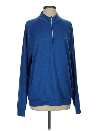 Pre-owned Assorted Brands Pullover Sweater In Blue
