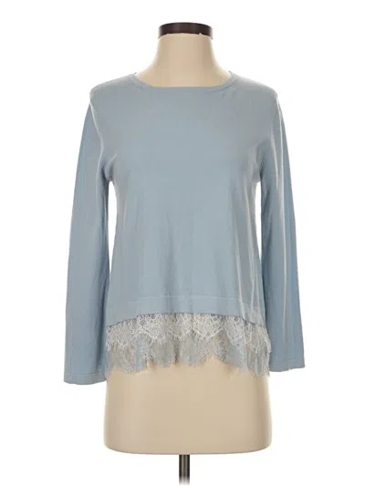 Pre-owned Assorted Brands Pullover Sweater In Blue