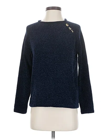 Pre-owned Assorted Brands Pullover Sweater In Blue