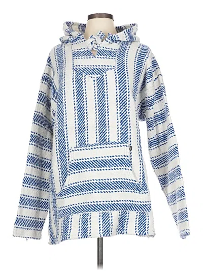 Pre-owned Assorted Brands Pullover Sweater In Blue