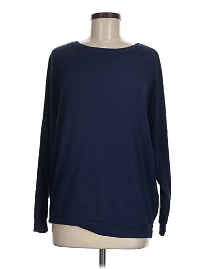 Pre-owned Assorted Brands Pullover Sweater In Blue