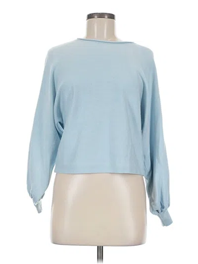 Pre-owned Assorted Brands Pullover Sweater In Blue