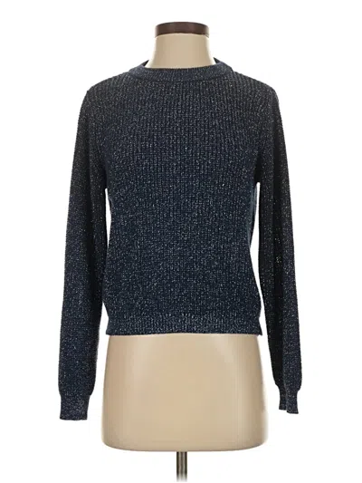 Pre-owned Assorted Brands Pullover Sweater In Blue