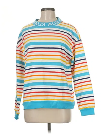 Pre-owned Assorted Brands Pullover Sweater In Blue