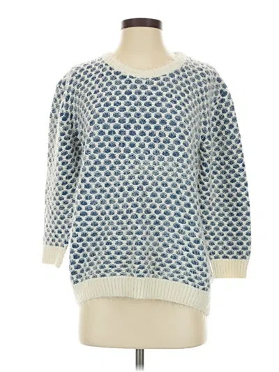 Pre-owned Assorted Brands Pullover Sweater In Blue