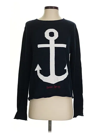 Pre-owned Assorted Brands Pullover Sweater In Blue