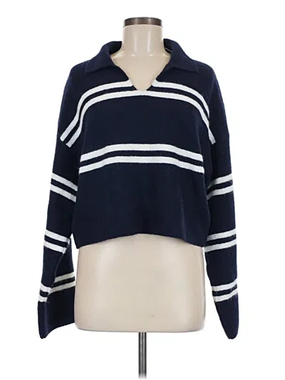 Assorted Brands Pullover Sweater In Blue