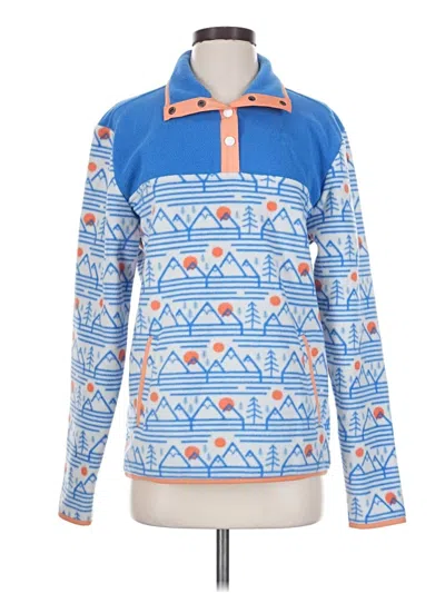 Pre-owned Assorted Brands Pullover Sweater In Blue