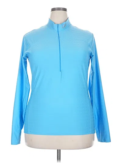Pre-owned Assorted Brands Pullover Sweater In Blue