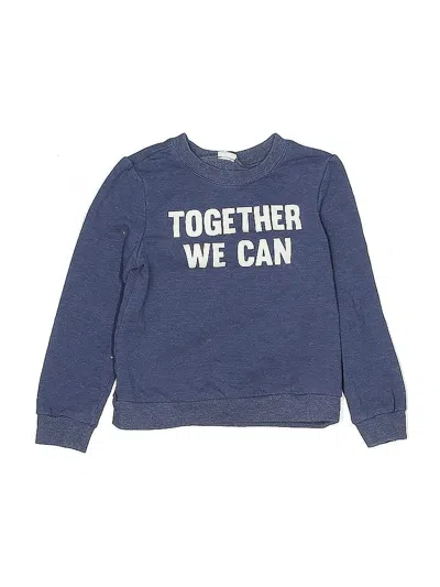 Pre-owned Assorted Brands Kids' Pullover Sweater In Blue