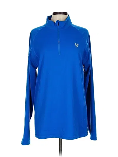 Pre-owned Assorted Brands Pullover Sweater In Blue
