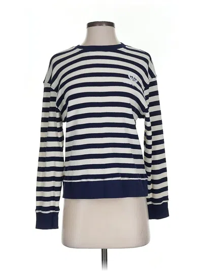 Pre-owned Assorted Brands Pullover Sweater In Blue
