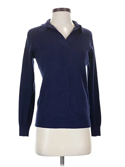 Pre-owned Assorted Brands Pullover Sweater In Blue