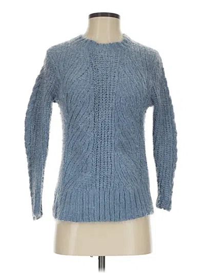 Pre-owned Assorted Brands Pullover Sweater In Blue