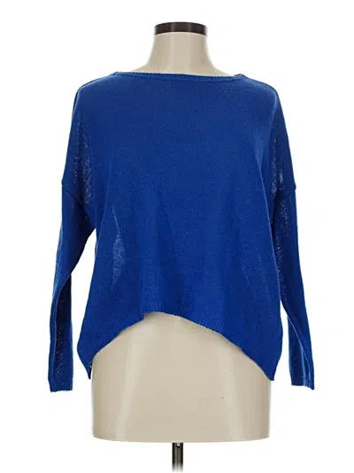 Pre-owned Assorted Brands Pullover Sweater In Blue