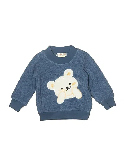 Pre-owned Assorted Brands Kids' Pullover Sweater In Blue