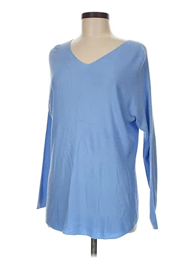Pre-owned Assorted Brands Pullover Sweater In Blue