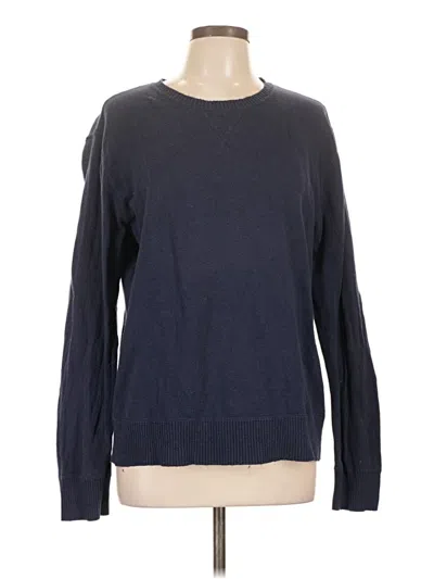 Pre-owned Assorted Brands Pullover Sweater In Blue