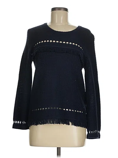 Pre-owned Assorted Brands Pullover Sweater In Blue