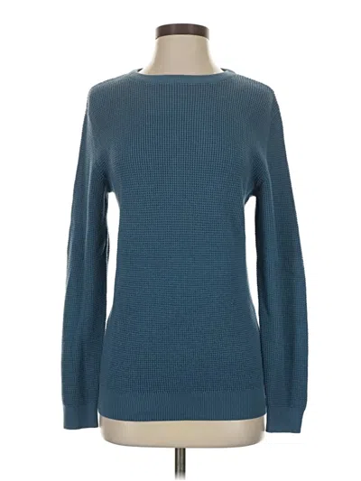 Pre-owned Assorted Brands Pullover Sweater In Blue