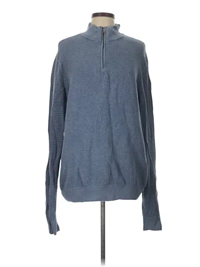 Pre-owned Assorted Brands Pullover Sweater In Blue