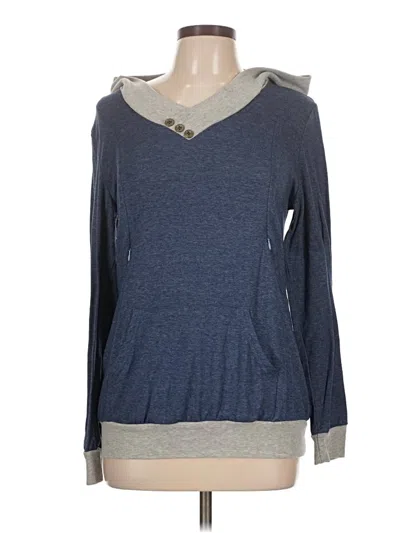 Pre-owned Assorted Brands Pullover Sweater In Blue