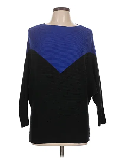 Pre-owned Assorted Brands Pullover Sweater In Blue