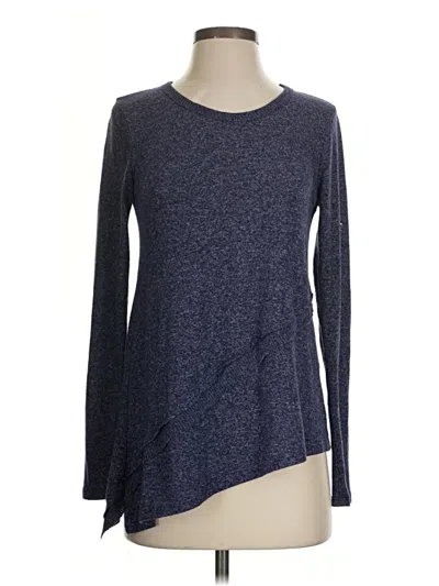 Pre-owned Assorted Brands Pullover Sweater In Blue