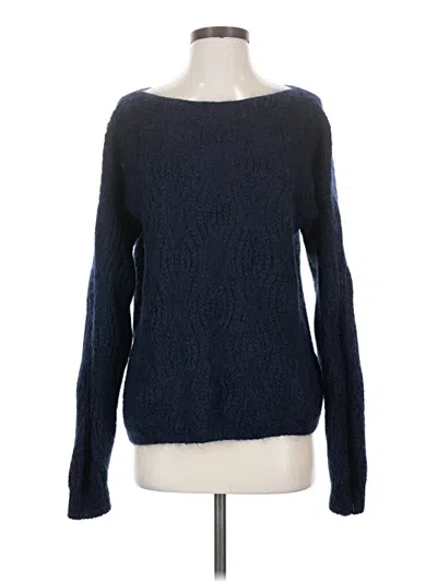 Pre-owned Assorted Brands Pullover Sweater In Blue