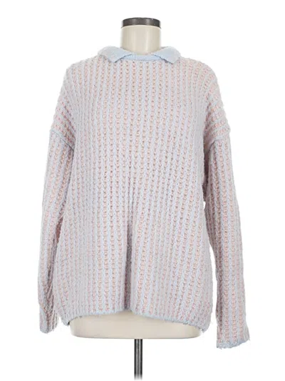 Pre-owned Assorted Brands Pullover Sweater In Blue