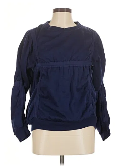 Pre-owned Assorted Brands Pullover Sweater In Blue