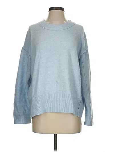 Pre-owned Assorted Brands Pullover Sweater In Blue