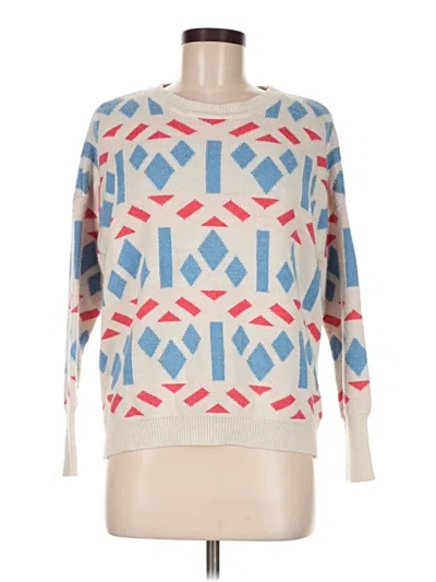 Pre-owned Assorted Brands Pullover Sweater In Blue