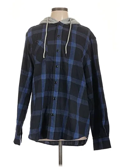 Pre-owned Assorted Brands Pullover Sweater In Blue