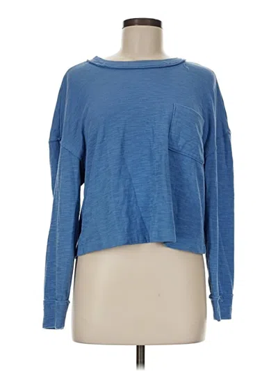 Pre-owned Assorted Brands Pullover Sweater In Blue
