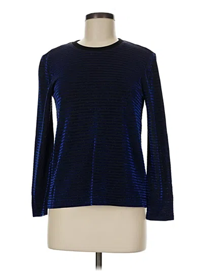 Pre-owned Assorted Brands Pullover Sweater In Blue