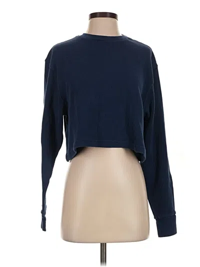 Pre-owned Assorted Brands Pullover Sweater In Blue