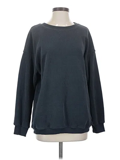 Pre-owned Assorted Brands Pullover Sweater In Blue