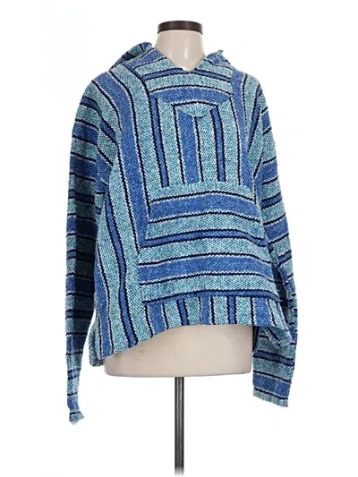 Pre-owned Assorted Brands Pullover Sweater In Blue