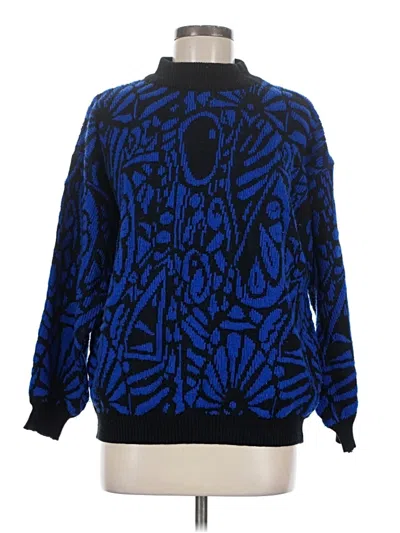 Pre-owned Assorted Brands Pullover Sweater In Blue