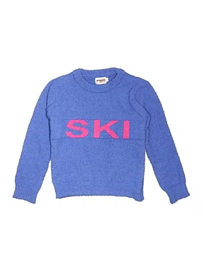 Pre-owned Assorted Brands Kids' Pullover Sweater In Blue