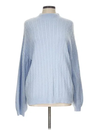 Pre-owned Assorted Brands Pullover Sweater In Blue