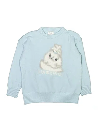Pre-owned Assorted Brands Kids' Pullover Sweater In Blue