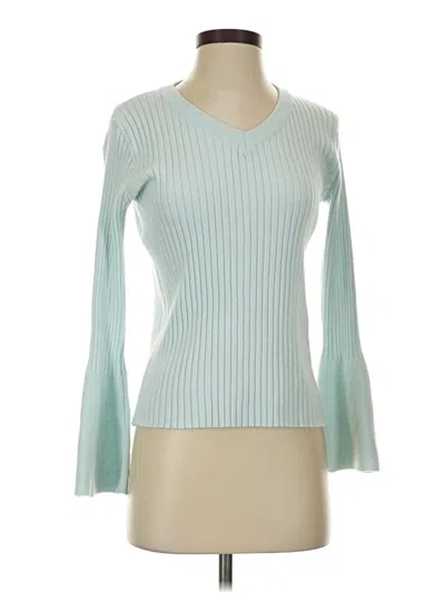 Pre-owned Assorted Brands Pullover Sweater In Blue